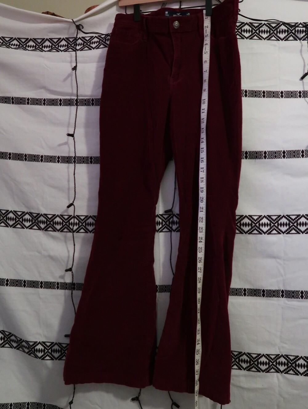 Burgundy Courduroy Pants